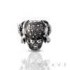 STAINLESS STEEL TOAD FROG REPTILE SKULL RING